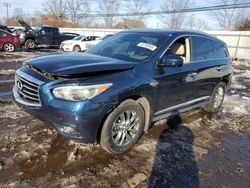 Salvage cars for sale at New Britain, CT auction: 2015 Infiniti QX60