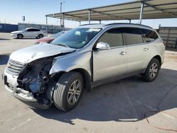 Salvage cars for sale at Anthony, TX auction: 2017 Chevrolet Traverse LT