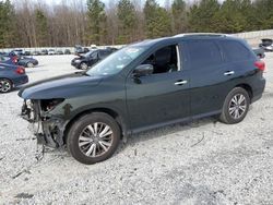 Salvage cars for sale at Gainesville, GA auction: 2020 Nissan Pathfinder SL