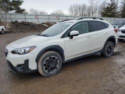 Salvage cars for sale at Davison, MI auction: 2021 Subaru Crosstrek Premium