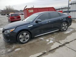 Salvage cars for sale at Cahokia Heights, IL auction: 2017 KIA Optima Hybrid