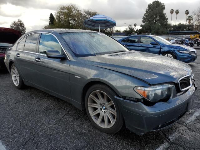 2005 BMW 745 I