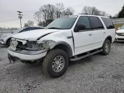 Vehiculos salvage en venta de Copart Gastonia, NC: 2002 Ford Expedition XLT