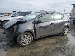 Salvage cars for sale at Eugene, OR auction: 2015 Toyota Prius C