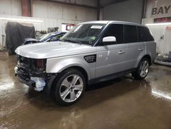 Salvage cars for sale at Elgin, IL auction: 2012 Land Rover Range Rover Sport HSE Luxury