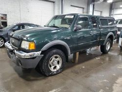 Salvage cars for sale at Ham Lake, MN auction: 2002 Ford Ranger Super Cab