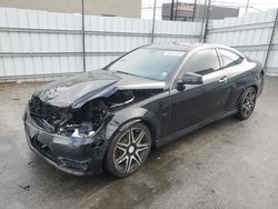 Mercedes-Benz c-Class salvage cars for sale: 2014 Mercedes-Benz C 250