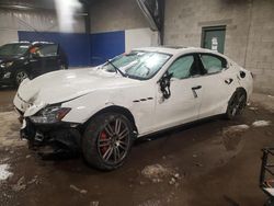 Salvage cars for sale at Chalfont, PA auction: 2017 Maserati Ghibli S