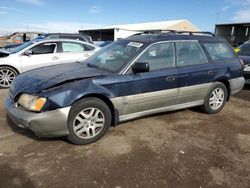 Salvage cars for sale at Brighton, CO auction: 2000 Subaru Legacy Outback AWP