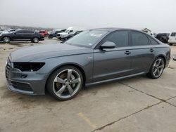 Salvage cars for sale at Grand Prairie, TX auction: 2015 Audi A6 Prestige