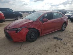 Salvage cars for sale at San Antonio, TX auction: 2021 Toyota Corolla LE