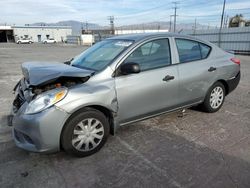 Salvage cars for sale at Sun Valley, CA auction: 2014 Nissan Versa S