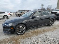 Salvage cars for sale at Wayland, MI auction: 2018 Audi A4 Premium Plus