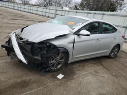 Salvage cars for sale at Moraine, OH auction: 2018 Hyundai Elantra SEL