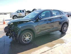 Salvage cars for sale at Grand Prairie, TX auction: 2021 Hyundai Kona SE