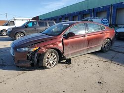 Ford salvage cars for sale: 2015 Ford Fusion S