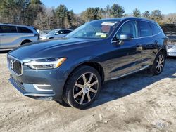 Salvage cars for sale at Mendon, MA auction: 2021 Volvo XC60 T5 Inscription