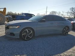 Salvage cars for sale at Riverview, FL auction: 2021 Honda Accord Sport