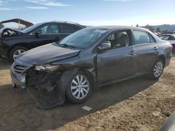 Salvage cars for sale at San Martin, CA auction: 2013 Toyota Corolla Base