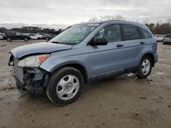 Salvage cars for sale at Hampton, VA auction: 2008 Honda CR-V LX