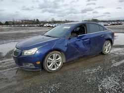 Chevrolet salvage cars for sale: 2012 Chevrolet Cruze LTZ