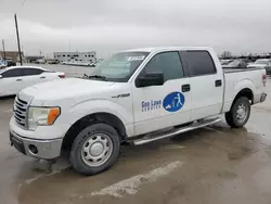 Salvage cars for sale at Grand Prairie, TX auction: 2013 Ford F150 Supercrew