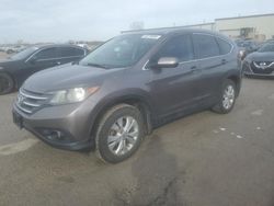 Salvage cars for sale at Kansas City, KS auction: 2013 Honda CR-V EXL