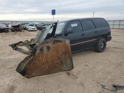 2002 Chevrolet Tahoe C1500 en venta en Amarillo, TX