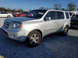 Salvage cars for sale at Riverview, FL auction: 2009 Honda Pilot EXL