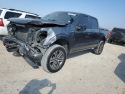 Salvage cars for sale at San Antonio, TX auction: 2021 Ford F150 Supercrew