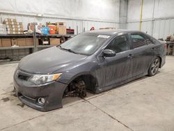 Salvage cars for sale at Milwaukee, WI auction: 2012 Toyota Camry SE