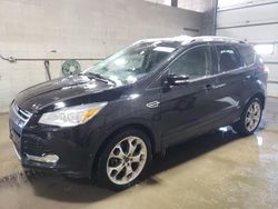 Salvage SUVs for sale at auction: 2016 Ford Escape Titanium