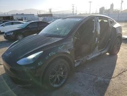 Salvage cars for sale at Sun Valley, CA auction: 2024 Tesla Model Y