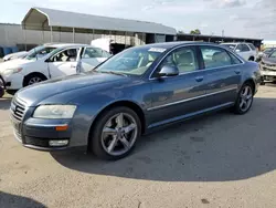 Salvage cars for sale at Fresno, CA auction: 2008 Audi A8 L Quattro