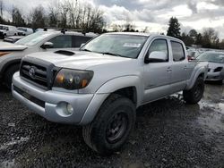 Salvage cars for sale at Portland, OR auction: 2007 Toyota Tacoma Double Cab Long BED