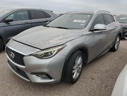 Salvage cars for sale at Houston, TX auction: 2017 Infiniti QX30 Base