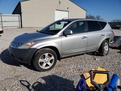 Nissan salvage cars for sale: 2003 Nissan Murano SL