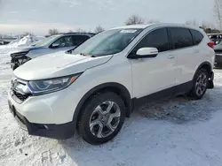 Salvage cars for sale at London, ON auction: 2018 Honda CR-V EXL