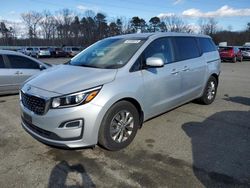 Salvage cars for sale at Glassboro, NJ auction: 2019 KIA Sedona LX