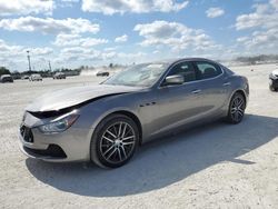 Salvage cars for sale at Arcadia, FL auction: 2016 Maserati Ghibli S