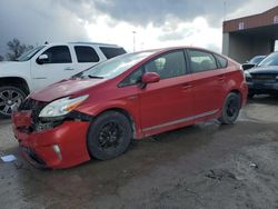 Toyota salvage cars for sale: 2012 Toyota Prius