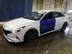 Salvage cars for sale at Woodhaven, MI auction: 2021 Hyundai Elantra SEL