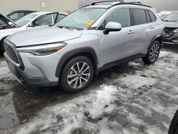 Salvage cars for sale at Exeter, RI auction: 2023 Toyota Corolla Cross XLE