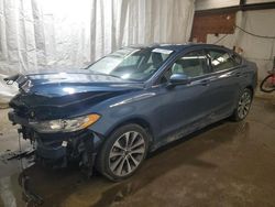 Salvage cars for sale at Ebensburg, PA auction: 2019 Ford Fusion SE