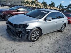 Vehiculos salvage en venta de Copart Opa Locka, FL: 2019 Nissan Sentra S