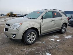 Salvage cars for sale at Woodhaven, MI auction: 2013 Chevrolet Equinox LTZ