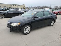 2013 Toyota Camry L en venta en Wilmer, TX