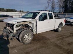 Salvage cars for sale at Dunn, NC auction: 2022 Ford F150 Super Cab