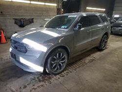 Salvage cars for sale at Angola, NY auction: 2020 Dodge Durango SXT