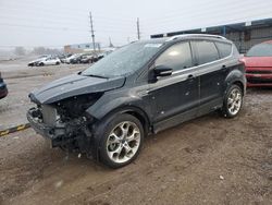 Salvage cars for sale at Colorado Springs, CO auction: 2014 Ford Escape Titanium